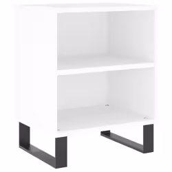 VidaXL 826797 comodino Bianco - Vista aggiuntiva 4