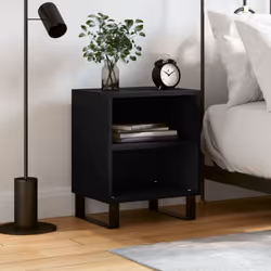 Questo comodino dal design elegante è un'aggiunta senza tempo al vostro arredamento. Materiale resistente: Il legno ingegneri ...