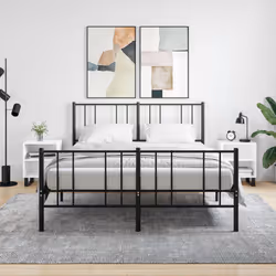 VidaXL 826801 comodino Bianco