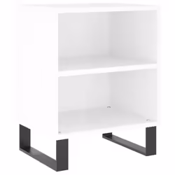 VidaXL 826801 comodino Bianco - Vista aggiuntiva 4