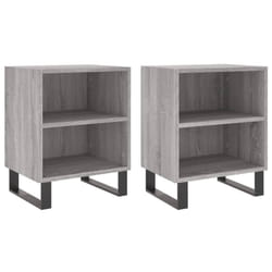 VidaXL 826808 comodino Quercia