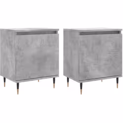 Questi comodini dal design elegante sono un'aggiunta senza tempo al vostro arredamento. Materiale resistente: Il legno ingegn ...