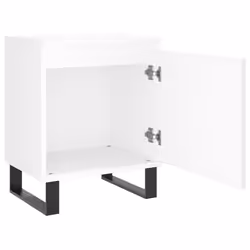 VidaXL 826845 comodino Bianco - Vista aggiuntiva 5