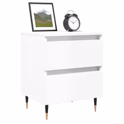 VidaXL 826865 comodino Bianco
