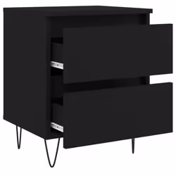 VidaXL 826878 comodino Nero - Vista aggiuntiva 5