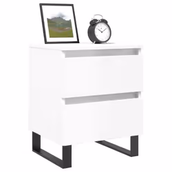 VidaXL 826897 comodino Bianco