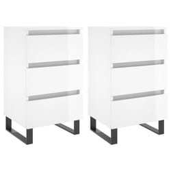 VidaXL 826945 comodino Bianco