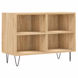 Mobile Porta TV Rovere Sonoma 69,5x30x50cm in Legno Multistratocod mxl 128614 - Vista aggiuntiva 2