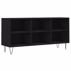 VidaXL 826989, Nero, Legno, Legno, 1035 mm, 300 mm, 500 mm