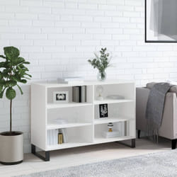 Credenza, Madia per salotto Moderna Bianca 103, 5x35x70 cm in Legno Multistrato vidaXL