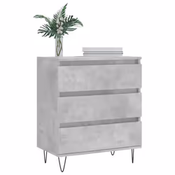 Credenza Grigio Cemento 60x35x70 cm in Legno Multistratocod mxl 80100 - Vista aggiuntiva 3
