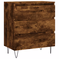 Credenza Rovere Fumo 60x35x70 cm in Legno Multistratocod mxl 104756 - Vista aggiuntiva 2