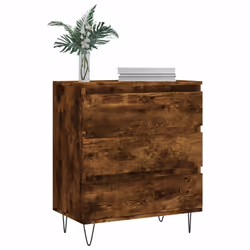 Credenza Rovere Fumo 60x35x70 cm in Legno Multistratocod mxl 104756 - Vista aggiuntiva 3