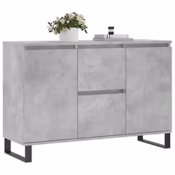Credenza Grigio Cemento 104x35x70 cm in Legno Multistratocod mxl 80080 - Vista aggiuntiva 3