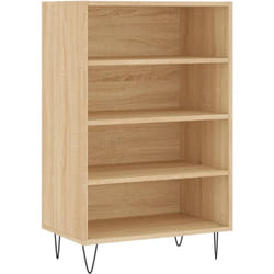 Vidaxl - Credenza Rovere Sonoma 57x35x90 cm in Legno Multistrato