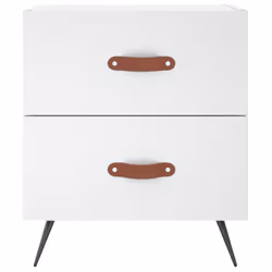 VidaXL 827245 comodino Bianco - Vista aggiuntiva 6