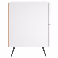 VidaXL 827245 comodino Bianco - Vista aggiuntiva 7