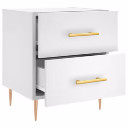 VidaXL 827276 comodino Bianco - Vista aggiuntiva 5