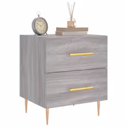 VidaXL 827289 comodino Quercia