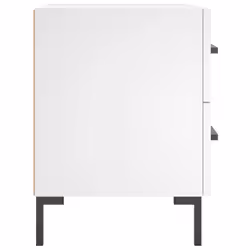 VidaXL 827308 comodino Bianco - Vista aggiuntiva 7
