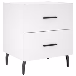 VidaXL 827341 comodino Bianco - Vista aggiuntiva 4