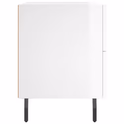 VidaXL 827345 comodino Bianco - Vista aggiuntiva 6