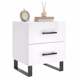 VidaXL 827361 comodino Bianco