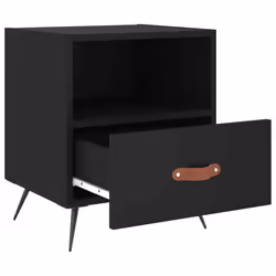 VidaXL 827375 comodino Nero - Vista aggiuntiva 7