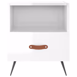 VidaXL 827377 comodino Bianco - Vista aggiuntiva 4