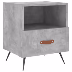 VidaXL 827381 comodino Colore cemento - Vista aggiuntiva 5