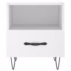 VidaXL 827420 comodino Bianco - Vista aggiuntiva 4