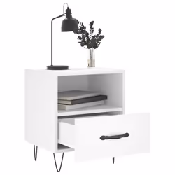 VidaXL 827420 comodino Bianco - Vista aggiuntiva 7