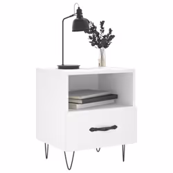 VidaXL 827420 comodino Bianco - Vista aggiuntiva 8