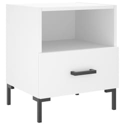 VidaXL 827436 comodino Bianco