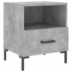 VidaXL 827445 comodino Colore cemento - Vista aggiuntiva 6