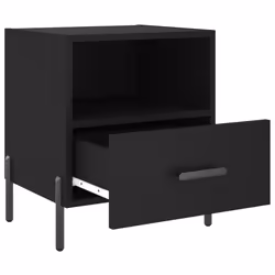 VidaXL 827455 comodino Nero - Vista aggiuntiva 5