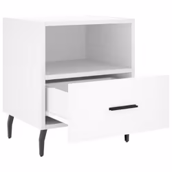VidaXL 827469 comodino Bianco - Vista aggiuntiva 4