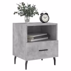 VidaXL 827477 comodino Colore cemento - Vista aggiuntiva 4