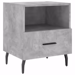 VidaXL 827477 comodino Colore cemento - Vista aggiuntiva 6