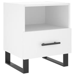 VidaXL 827484 comodino Bianco