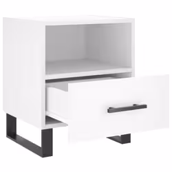 VidaXL 827484 comodino Bianco - Vista aggiuntiva 3