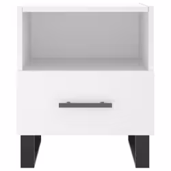 VidaXL 827484 comodino Bianco - Vista aggiuntiva 4