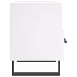 VidaXL 827484 comodino Bianco - Vista aggiuntiva 5