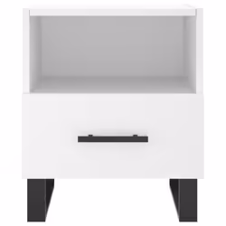 VidaXL 827485 comodino Bianco - Vista aggiuntiva 7