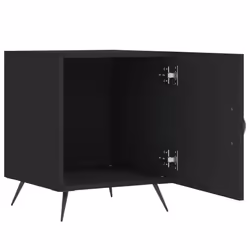 VidaXL 827503 comodino Nero - Vista aggiuntiva 5