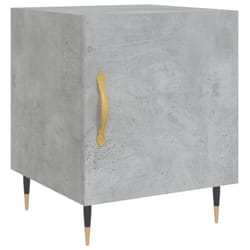 VidaXL 827524 comodino Colore cemento