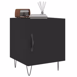 VidaXL 827550 comodino Nero - Vista aggiuntiva 4