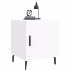 VidaXL 827597 comodino Bianco - Vista aggiuntiva 4