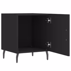 VidaXL 827599 comodino Nero - Vista aggiuntiva 4