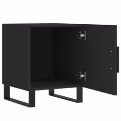 VidaXL 827615 comodino Nero - Vista aggiuntiva 5
